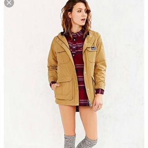 Kasson tan penfield rain jacket